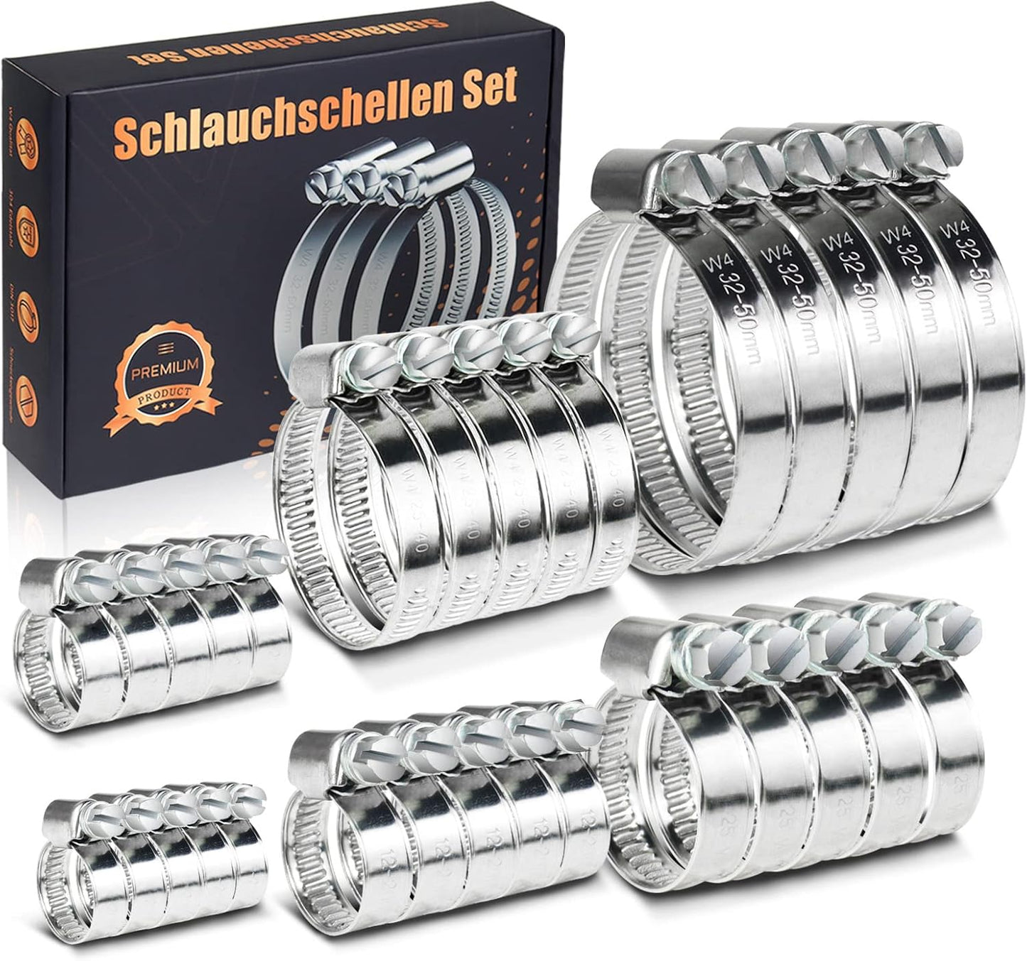 Kit Professionnel Colliers de Serrage & Pinces Automobile