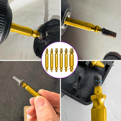 Kit Extracteur de Vis Cassées + Clé à Filtre à Huile Réglable PRO