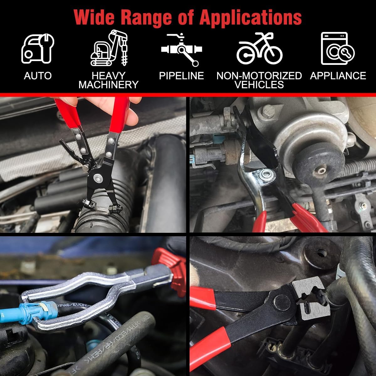 Kit Professionnel Colliers de Serrage & Pinces Automobile