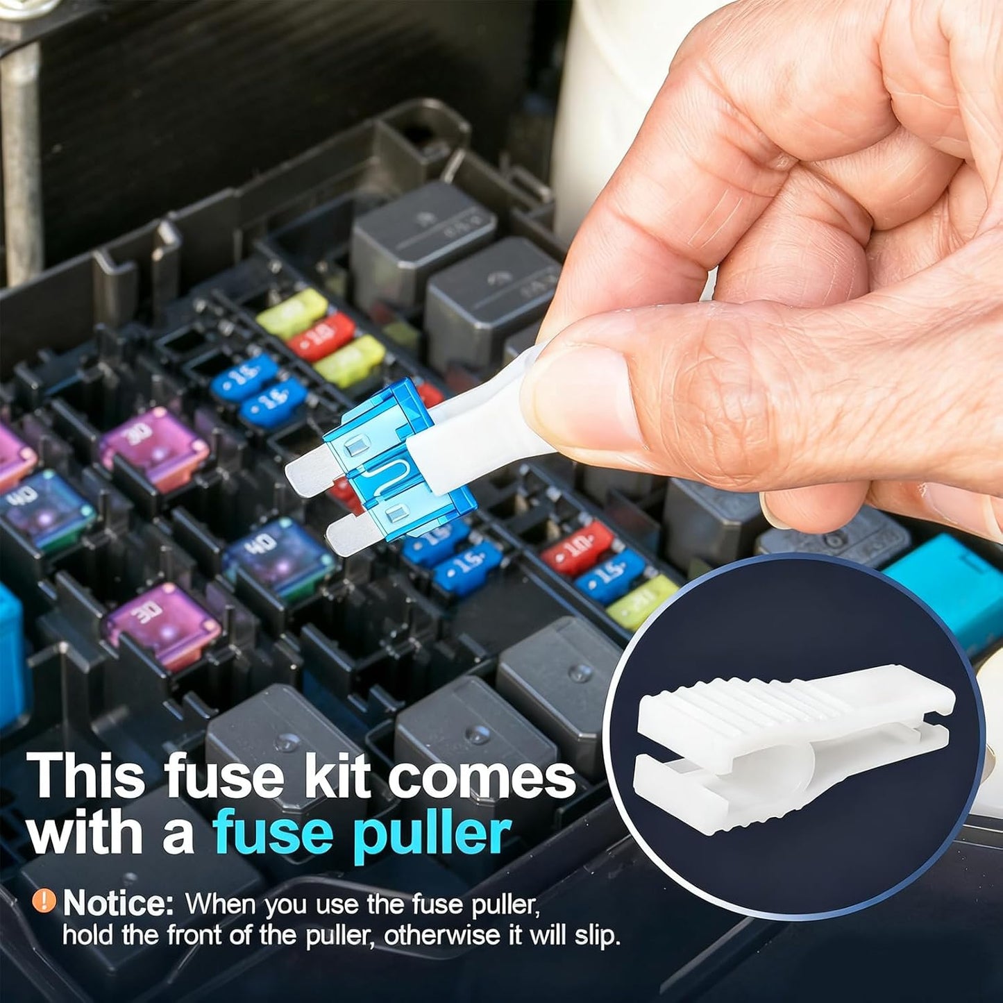 Kit Réparation Électrique Auto – Outils d’Extraction 82 Pièces + Coffret Fusibles 180 Pièces