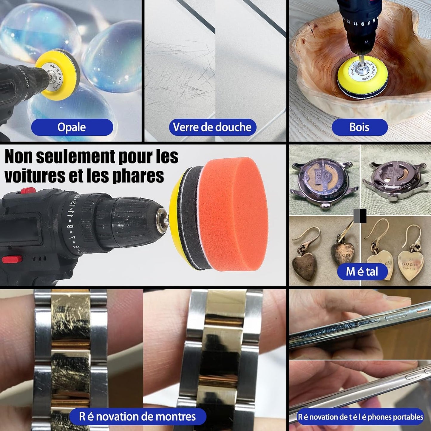 Renovateur Phare Voiture | Kit rénovation phare PRO résultat comme neuf en 15 min