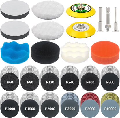 Renovateur Phare Voiture | Kit rénovation phare PRO résultat comme neuf en 15 min