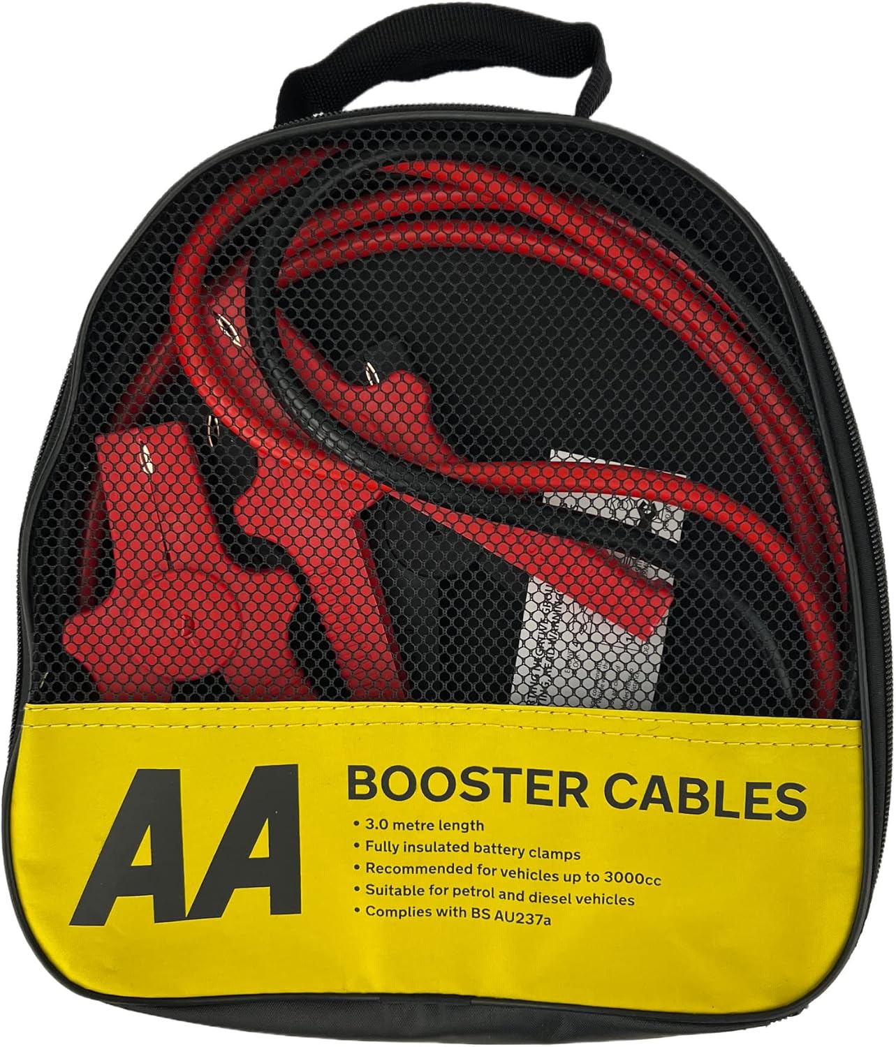 Câbles de démarrage 3m + Graisse de bornes offerte — Kit batterie voiture Antilles