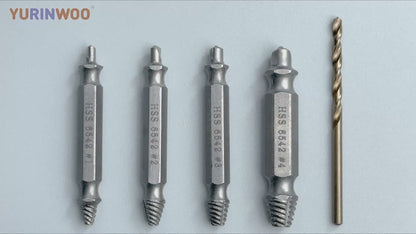 Kit Extracteur de Vis Cassées + Clé à Filtre à Huile Réglable PRO